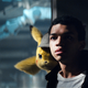 Tim Goodman (Justice Smith) with Pikachu.